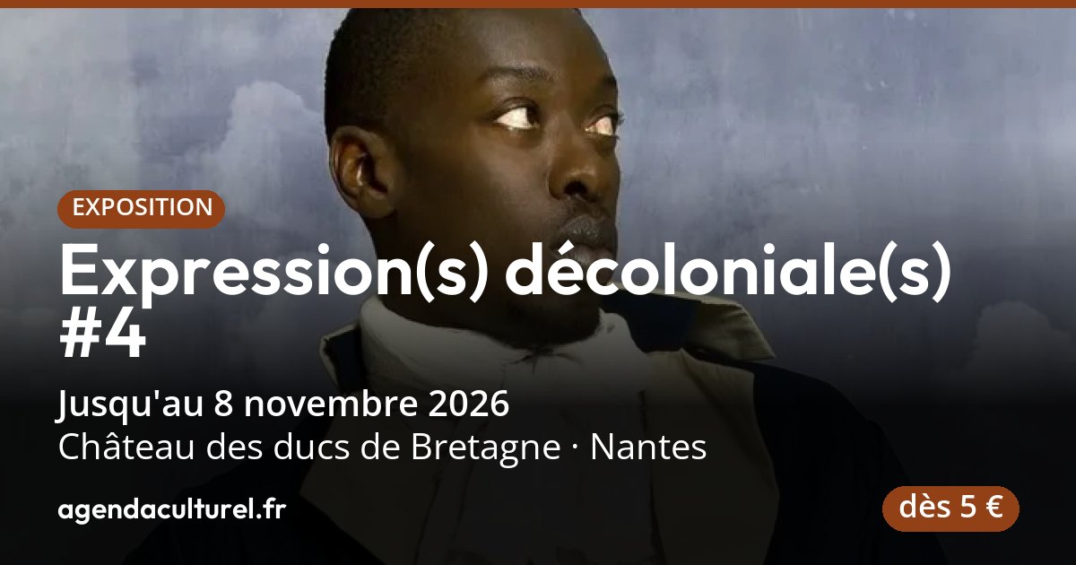 Expression(s) décoloniale(s) #4 à Nantes, au 8 nov. 2026