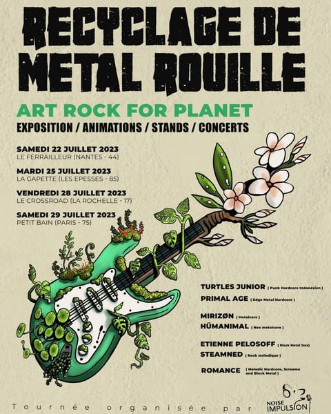 Recyclage de Métal Rouillé