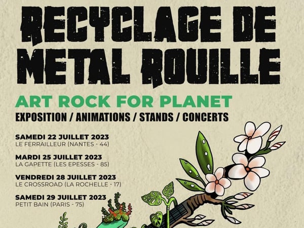 Recyclage de Métal Rouillé