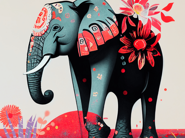 Éléphant en Transe