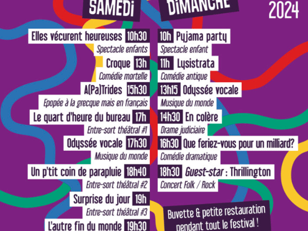 Festival L'Incruste Théâtrale