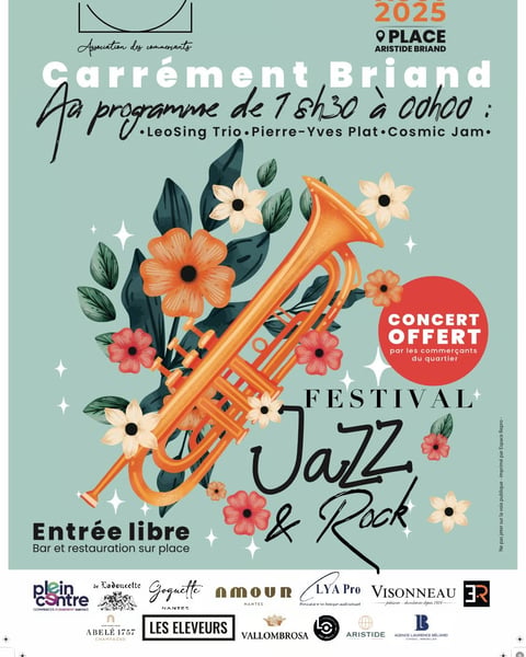Festival Carrément Briand 2025 affiche