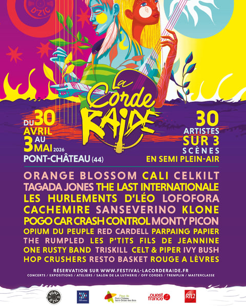 Festival La Corde Raide 2026 affiche