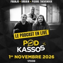 Pod Kassos, le podcast en live