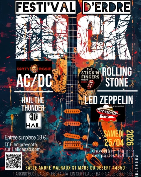 Festi'val d'Erdre 2026 affiche