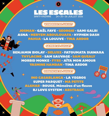 Les Escales 2026 affiche