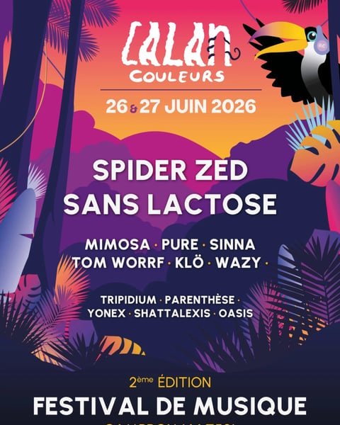 Affiche 2026 Calan’Couleurs
