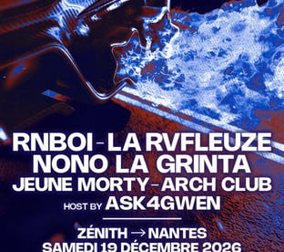 Boomin Fest à Nantes 2026 affiche