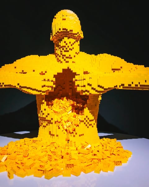 The Art of the Brick à Nantes