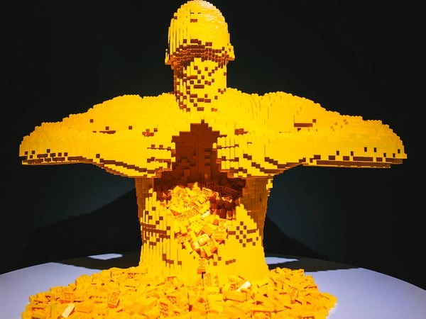 The Art of the Brick à Nantes