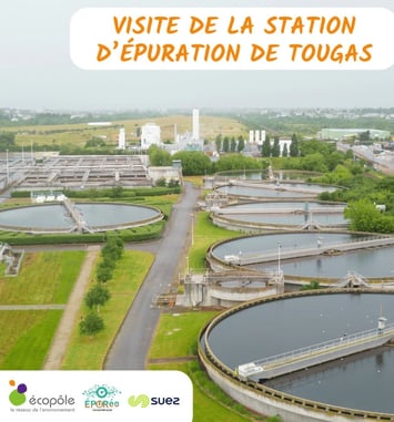Visite guidée de la station d'épuration de Tougas