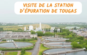 Visite guidée de la station d'épuration de Tougas
