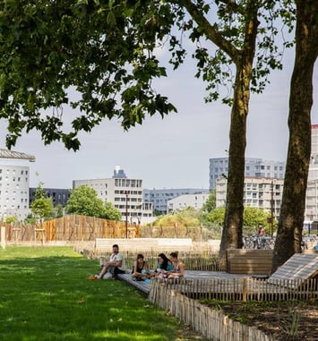 Balade urbaine : à la découverte des jardins de l'Estuaire et du jardin du Rail