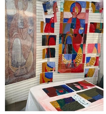 Animation fresque collective