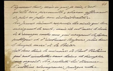 Paul Verlaine, une conférence inédite d'un poète nantais méconnu, Émile Boissier (1870 – 1905)