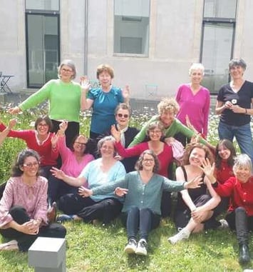 Cour Ovale en musique, EVA choeur de femmes