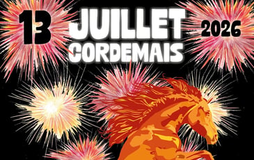 Soirée feu d'artifice et animations gratuites "Cheval de feu" pour le 13 juillet