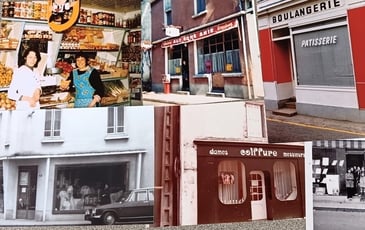 Exposition photos et documents sur les commerçants et artisans du bourg au 20e siècle