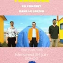 Tramble et Live dans le jardin