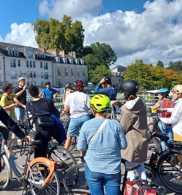 Balade « Grand tour à vélo des désintégrations architecturales de François Morellet »