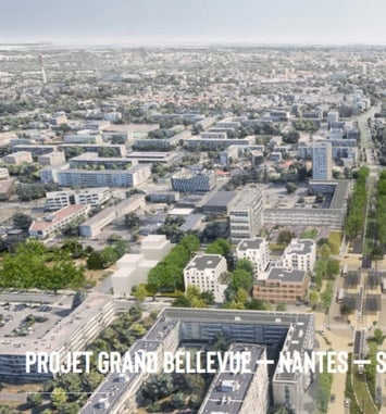 Une visite du quartier du Grand Bellevue à bicyclette