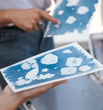Initiation au cyanotype