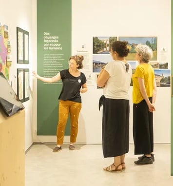 Visite guidée de l'exposition "Sous nos yeux"