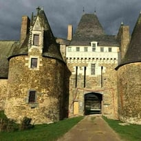 Visite du château de la Motte Glain