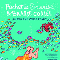 Pochette surprise et brasse coulée