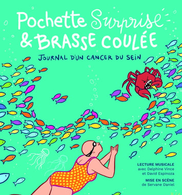 Pochette surprise et brasse coulée