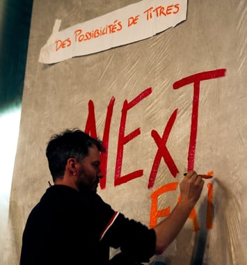 De ce qui nous arrive + NEXT / Note d’intention