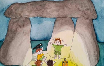 Au pied du dolmen