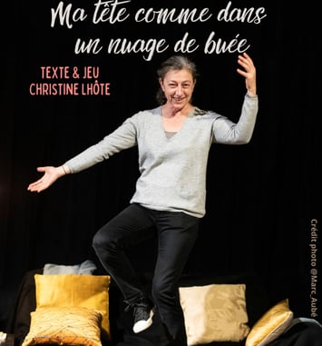 Ma tête comme dans un nuage de buée