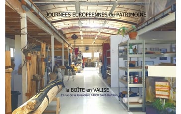Ouverture des ateliers d'artistes de « La Boîte en Valise »