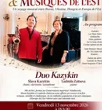 Duo Kazykin : Chants russes et musiques de l'Est