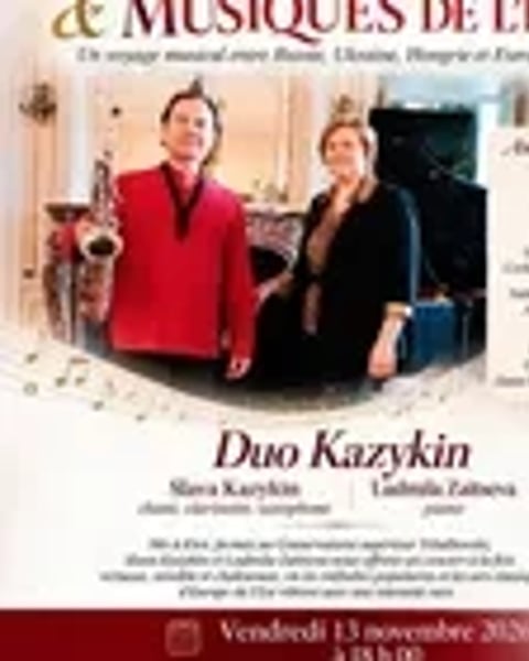 Duo Kazykin : Chants russes et musiques de l'Est