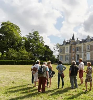 Visite du château du Coing