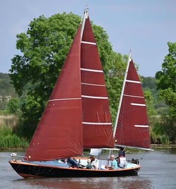 Navigation à la voile pour la Journée du Patrimoine