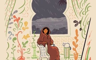 Tanger sous la pluie