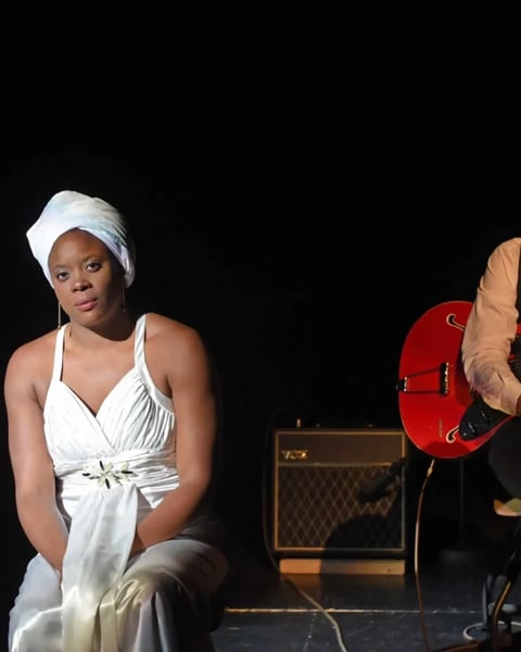 Portrait de Ludmilla en Nina Simone