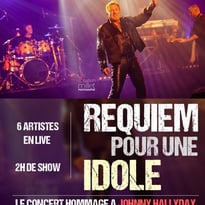 Requiem pour une idole, concert 100% Johnny