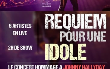 Requiem pour une idole, concert 100% Johnny