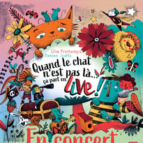 Quand le chat n’est pas là… ça part en live !