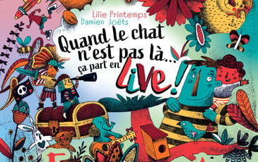 Quand le chat n’est pas là… ça part en live !