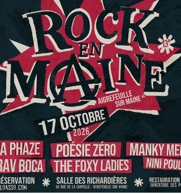 La Phaze, Krav Boca, Poésie Zéro, The Foxy Ladies, The Manky Melters