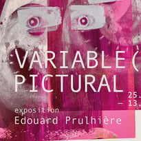 Exposition d'Edouard Prulhière : Variable(s) pictural