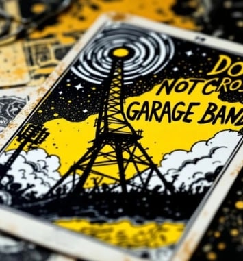 Do not cross garage band