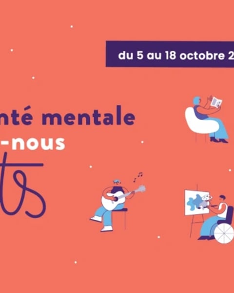 Exposition de Benoît Batard : Reg'art sur la santé mentale - Biblio'fil