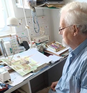 Exposition de peintures de Paul Vidgrain