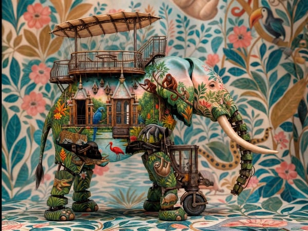 Un Os dans le Cosmos, Compagnie Maboul Distorsion